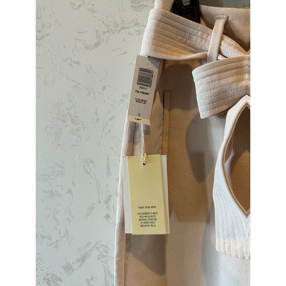 New Aritzia Wilfred Tie-Front Pant Size 12 - Picture 11 of 14